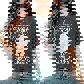 Happy Mother's Day You're Doing A Great Job Mommy Elephant Women's Oversized Comfort T-Shirt - Monsterry