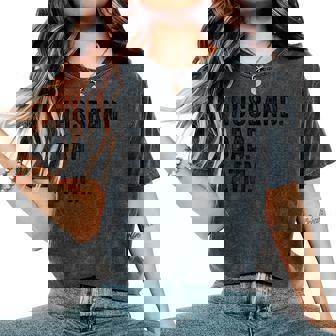 Husband Dad Atm Father Bank Money Children Wife Quote レディースオーバーサイズコンフォートTシャツ - Kawaiitshirt