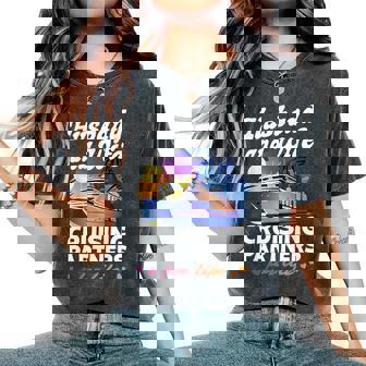 Husband And Wife Cruise 2025 Matching Couple Outfits Women's Oversized Comfort T-Shirt - Thegiftio