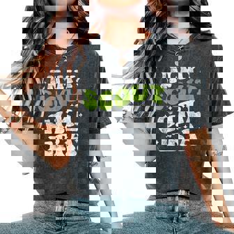 In Mycout Girl Era ファニースカウトガール スカウト キャンプ レディースオーバーサイズコンフォートTシャツ - Kawaiitshirt