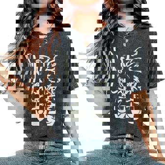Intage Chaussures Orthographe Love Avec Conception De T-shirt oversize confortable pour femme - Cadeauxyz