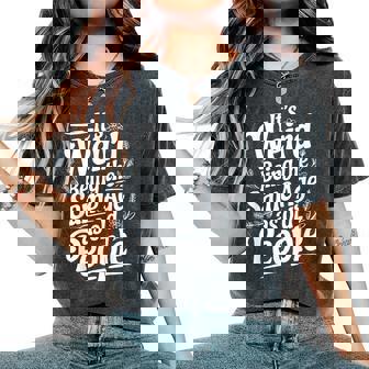 It's Weird Being The Same Age As Old People Fathers Day Women's Oversized Comfort T-Shirt - Thegiftio UK