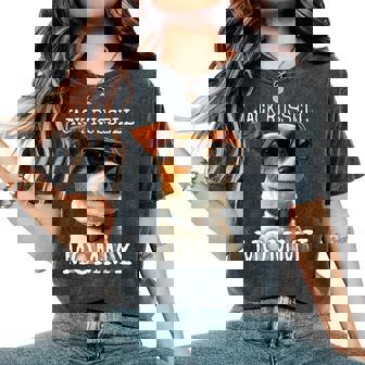 Jack Russell Mommyジャック・ラッセル ママ 母の日 お母さん ジャック・ラッセル・テリア レディースオーバーサイズコンフォートTシャツ - Kawaiitshirt