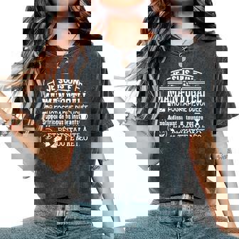 Jeuis Une Maman Football T-shirt oversize confortable pour femme - Cadeauxyz