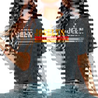 Jocelyn Jocelyn Idée Mignonne Personnalisée Pour Intage T-shirt oversize confortable pour femme - Cadeauxyz