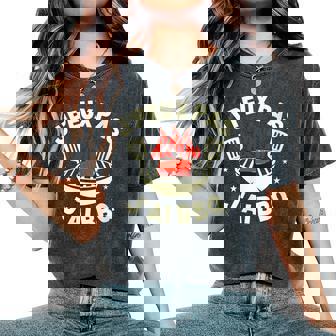 J'peux Pas J'ai Bbq Amoureux Du Barbecue Saucisson Bbq T-shirt oversize confortable pour femme - Cadeauxyz