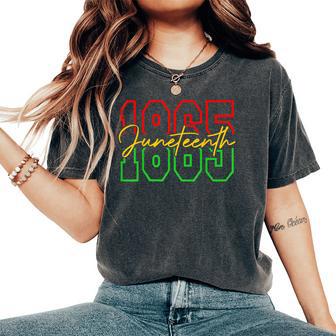 Junenth 1865 June 19Th 1865 Freedom Day Women's Oversized Comfort T-Shirt - Thegiftio