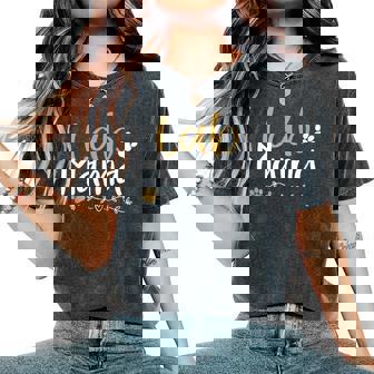 Lab Mom Lab Mama ラブラドールレトリバー シャツ かわいいペット愛好家 犬 レディースオーバーサイズコンフォートTシャツ - Kawaiitshirt