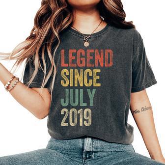 Legend 2019 6Th Birthday For Boy Girl 6 Year Old Women's Oversized Comfort T-Shirt - Thegiftio UK