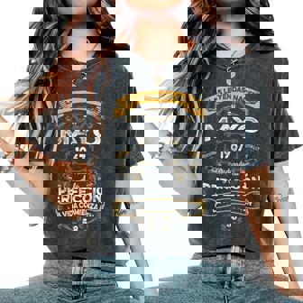 Leyendas Mayo 1967 Hombre 58 Años Cumpleaños Camiseta extragrande cómoda para mujer - Regaloses