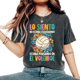 Liberooleibol Estaba Pensando En Eloleibol Camiseta extragrande cómoda para mujer - Regaloses