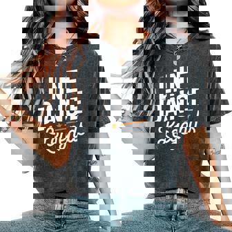 Line Dance Legends Citation De Danse Country T-shirt oversize confortable pour femme - Cadeauxyz