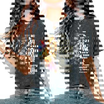 Lion Christian Religious Jesus Yeshua Faith Jewish Yahweh The Most High Yahuah The Mashiach Yahusha Women's Oversized Comfort T-Shirt - Thegiftio