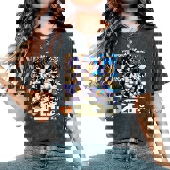 I Love 2D Girls ファニーメイド アニメ マンガ Manwha Waifu Otaku レディースオーバーサイズコンフォートTシャツ - Kawaiitshirt