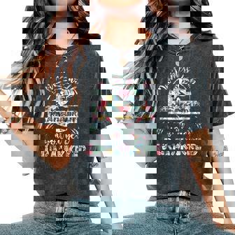 Love Family Apparel Don't Mess With Mamasaurus You'll Get Jurasskicked Mother Day Women's Oversized Comfort T-Shirt - Thegiftio UK