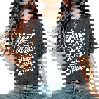 Mamáiempre Tiene Razón Día De La Madre In Mangas Camiseta extragrande cómoda para mujer - Regaloses