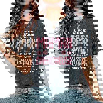 Maman Chercheuse Humour Phrase Drôle Maman T-shirt oversize confortable pour femme - Cadeauxyz