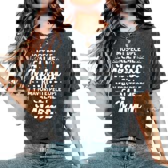 Marisol Name Mother's Day Personalized Mom Women's Oversized Comfort T-Shirt | Seseable CA