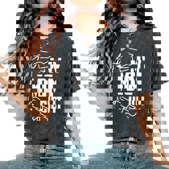 My Mom Did It Proud Family Graduation Day 2025 Match Women's Oversized Comfort T-Shirt - Monsterry