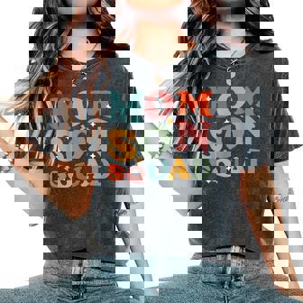 Mom Son Squad Mother's Day Sons Matching Mother Son Mommy Women's Oversized Comfort T-Shirt - Monsterry