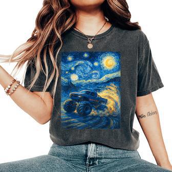 Monster Truck Adults Monster Truck Women Women's Oversized Comfort T-Shirt - Thegiftio UK