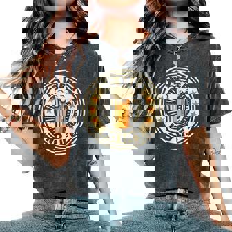 No Beer No Life ヴィンテージドリンク ビール愛好家 ビールファン向け レディースオーバーサイズコンフォートTシャツ - Kawaiitshirt