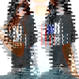 No Kings In America Since 1776 Save Democracy Women's Oversized Comfort T-Shirt - Thegiftio