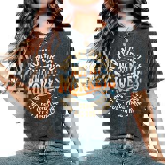 Not My Circus Not My Monkeys Clown Women's Oversized Comfort T-Shirt - Thegiftio