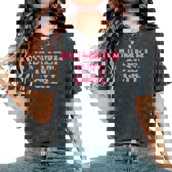 Number One Girl レディースオーバーサイズコンフォートTシャツ - Kawaiitshirt