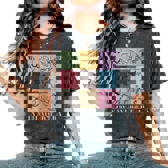 In My Nurse Era Girl Nursing School Nurse Women's Oversized Comfort T-Shirt | Seseable FR