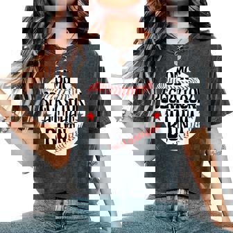 Omg Becky Look At That Bunt Baseball Mom Mothers Women's Oversized Comfort T-Shirt - Monsterry