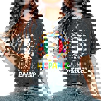 Hispanic Heritage Month Mexican Flag Mexico Boys Girls Women's Oversized Comfort T-Shirt - Thegiftio