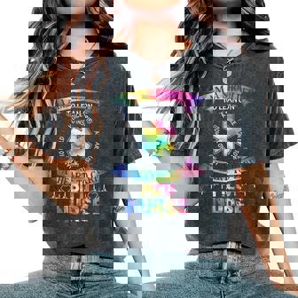 Picu Nurse Squad Appreciation Day Tie Dye For For Work Women's Oversized Comfort T-Shirt - Monsterry