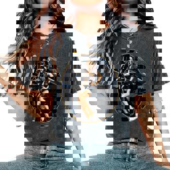 Pinup Girl Warbird 軍用航空機 航空機 レディースオーバーサイズコンフォートTシャツ - Kawaiitshirt