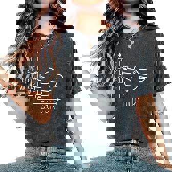 Rabbit Duck ウィトゲンシュタイン ラビットダック 哲学者 レディースオーバーサイズコンフォートTシャツ - Kawaiitshirt