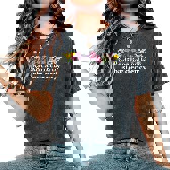Radicalized By Basic Decency Women's Oversized Comfort T-Shirt | Mazezy