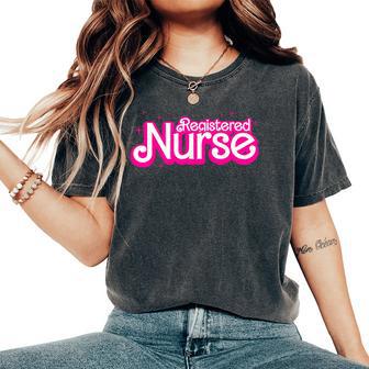 Registered Nurse Healthcare Hospital Nurse Rn Staff Nursing Women's Oversized Comfort T-Shirt - Thegiftio UK