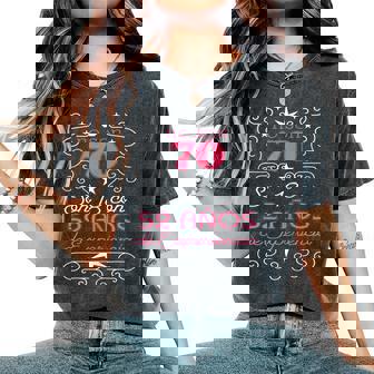 Reina Cumpleaños 70 Años Con Experiencia Camiseta extragrande cómoda para mujer - Regaloses