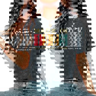 Retro 1985 Todas Las Piezas Originalesintage Made In 1985 Hombres Es Camiseta extragrande cómoda para mujer - Regaloses