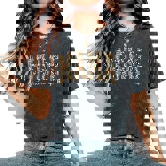 Retro Camo Hunting Mama Old Camo Mom Mother's Day Women's Oversized Comfort T-Shirt - Thegiftio