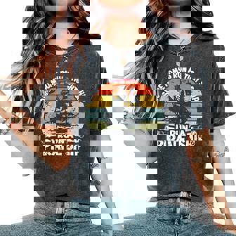 Retro Some Moms Run A Tight Ship Pirate Mama Mother Sunset Women's Oversized Comfort T-Shirt - Monsterry