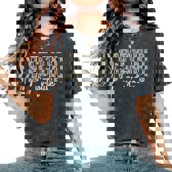 Retro Old Camo Back To School 2Nd Grade Boys Camouflage Women's Oversized Comfort T-Shirt | Mazezy