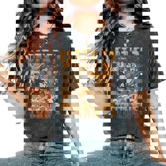 Retro Rabbit Death To Tyrants Vintage 90S For Women Women's Oversized Comfort T-Shirt | Mazezy