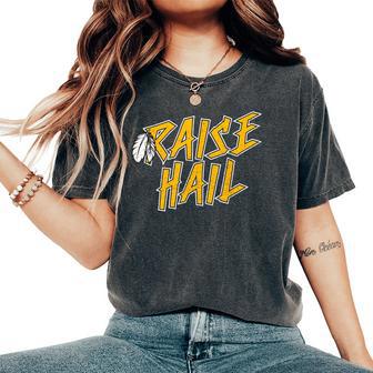 Retro Raise Hail Personalised Name For Women Women's Oversized Comfort T-Shirt - Thegiftio UK
