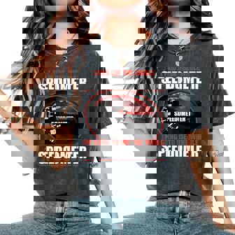 Sarcastic I Paid For The Whole スピードメーター レディースオーバーサイズコンフォートTシャツ - Kawaiitshirt