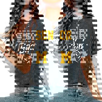 Senior Band Mom 2026 Marching Band Parent Class Of 2026 Women's Oversized Comfort T-Shirt - Thegiftio