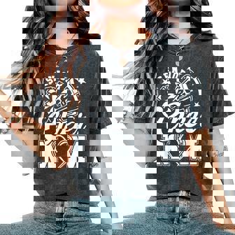 Senior Cheer Mom 2026 Proud Cheerleader Mom Class Of 2026 Women's Oversized Comfort T-Shirt - Thegiftio