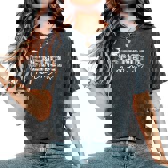 Senior Mom 2026 Proud Mom Of A Class Of 2026 Graduate Mother Women's Oversized Comfort T-Shirt | Mazezy