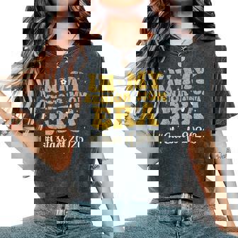 In My Senior Mom Era Class Of 2026 Senior Mom 2026 Graduate Women's Oversized Comfort T-Shirt - Monsterry