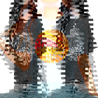 Senior Sunrise 2026 High School 12Th Twelfth Grade Sun Women's Oversized Comfort T-Shirt - Monsterry